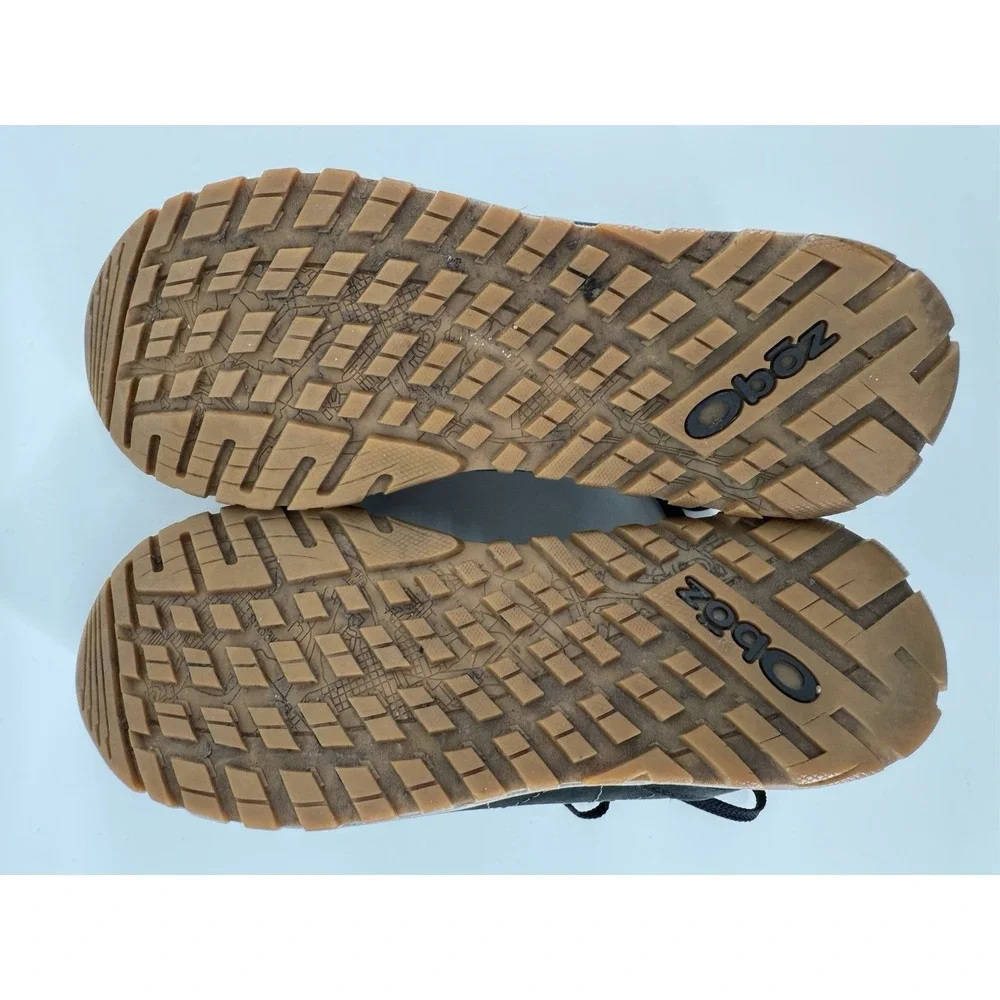 Oboz BOZEMAN LOW LEATHER Women's Athletic Shoe Grey‎ US Size 8.5